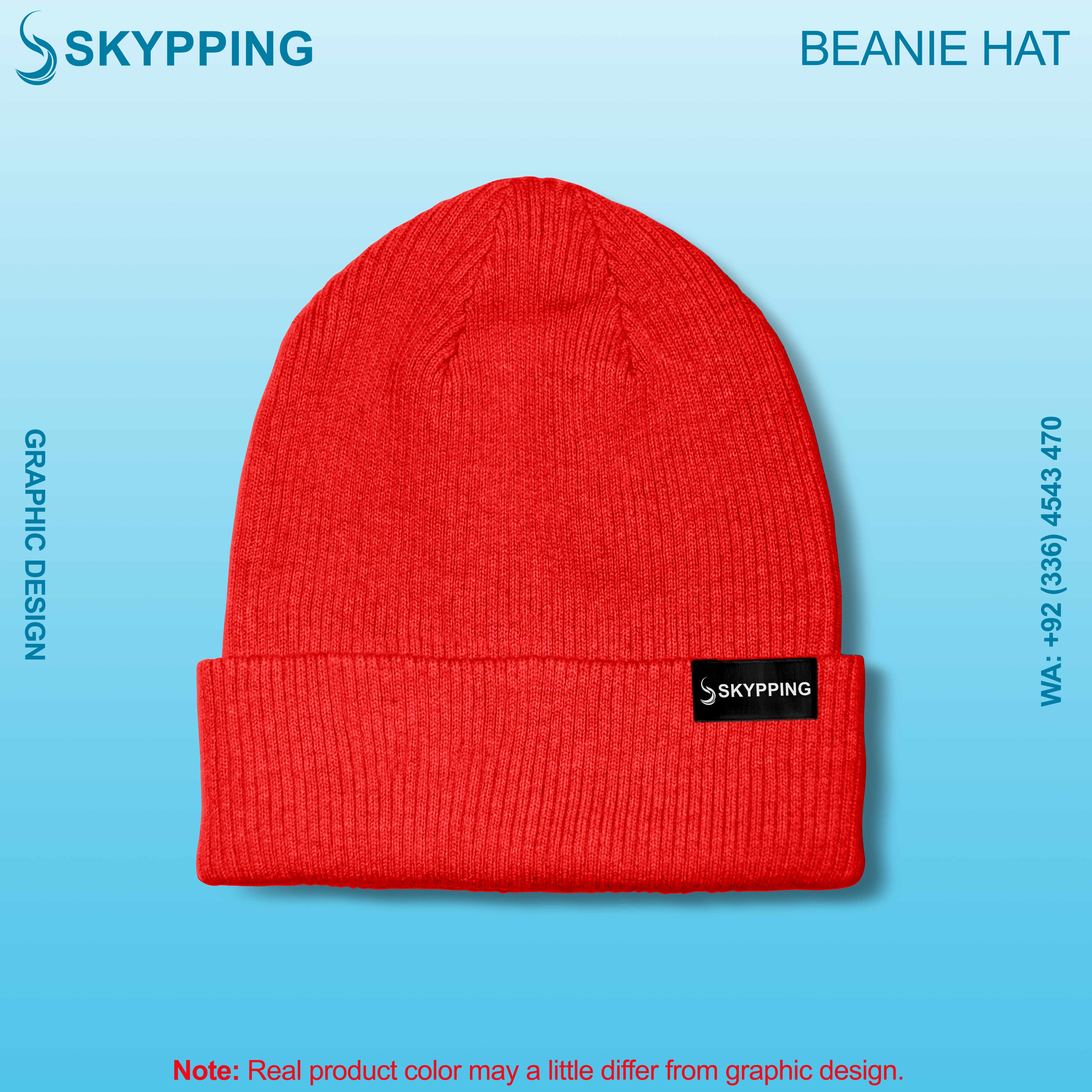 Beanie Hat with Label
